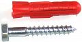 Крепеж для парковочного барьера, дюбель+шуруп
